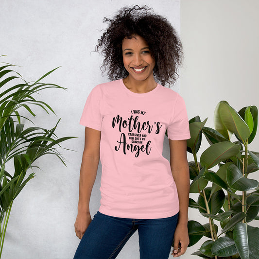 I Was My Mother's Caregiver Pink Unisex Tee